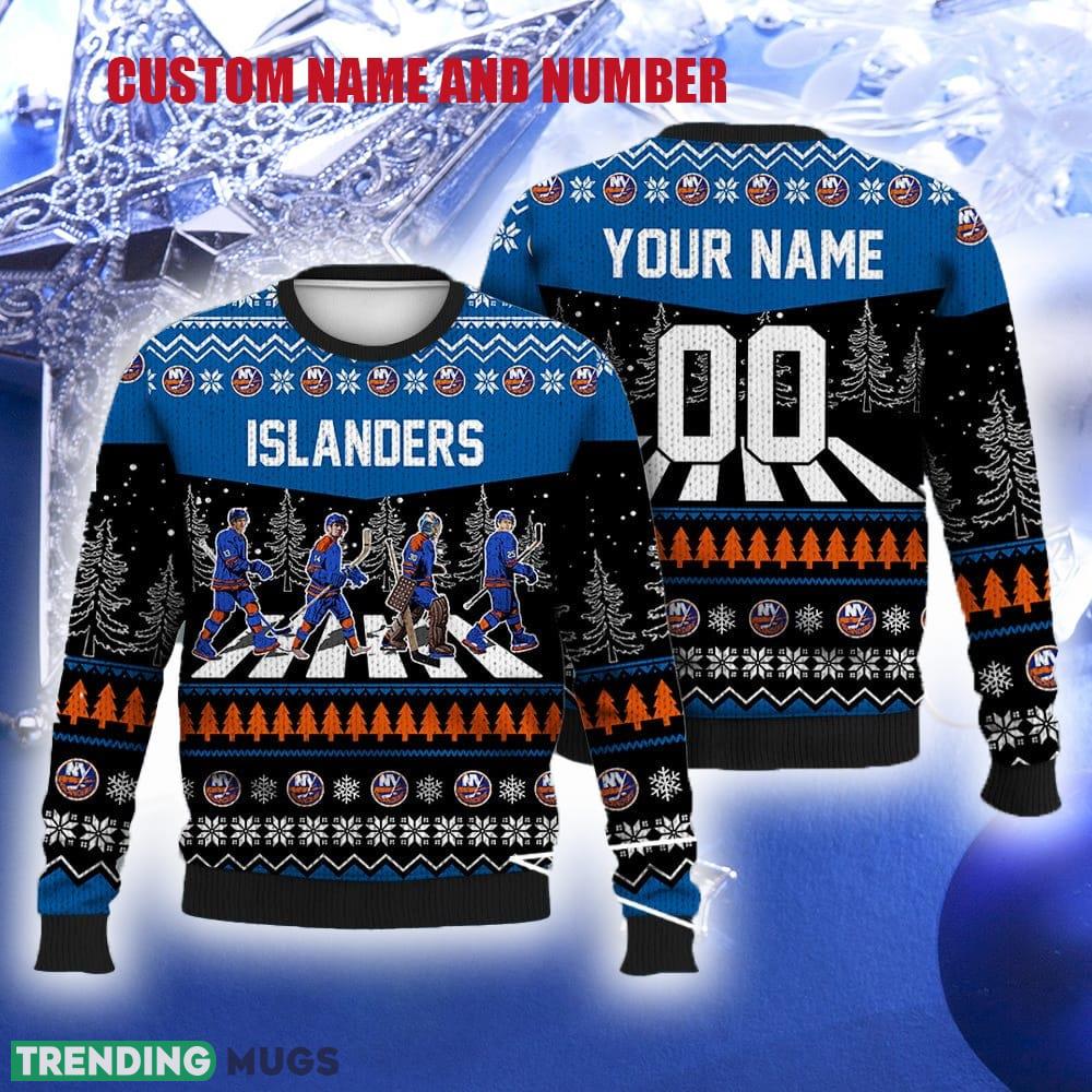 Custom Number And Name Islanders Walking Abbey Road Ugly Christmas Sweater Ice Hockey Fans Gift Familys - Custom Number And Name Islanders Walking Abbey Road Ugly Christmas Sweater Ice Hockey Fans Gift Familys Custom Number And Name Islanders Walking Abbey Road Ugly Christmas Sweater Ice Hockey Fans Gift Familys - Custom Number And Name Islanders Walking Abbey Road Ugly Christmas Sweater Ice Hockey Fans Gift Familys