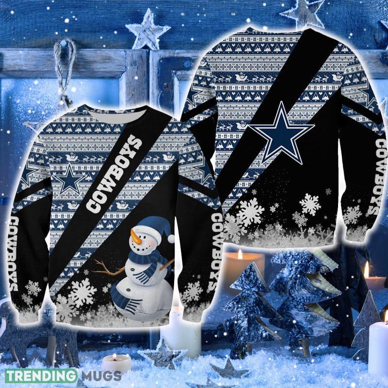Dallas Cowboys Xmas Snowman Festoon Sweater New For Men And Women Gift Holidays - Dallas Cowboys Xmas Snowman Festoon Sweater New For Men And Women Gift Holidays Dallas Cowboys Xmas Snowman Festoon Sweater New For Men And Women Gift Holidays - Dallas Cowboys Xmas Snowman Festoon Sweater New For Men And Women Gift Holidays