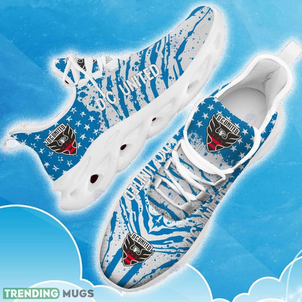 D.C. United Blue New Chunky Shoes Camo Logo Printed For Men And Women Gift Fans Max Soul Sneakers - D.C. United Clunky Sneakers Photo 17 D.C. United Blue New Chunky Shoes Camo Logo Printed For Men And Women Gift Fans Max Soul Sneakers - D.C. United Clunky Sneakers Photo 17