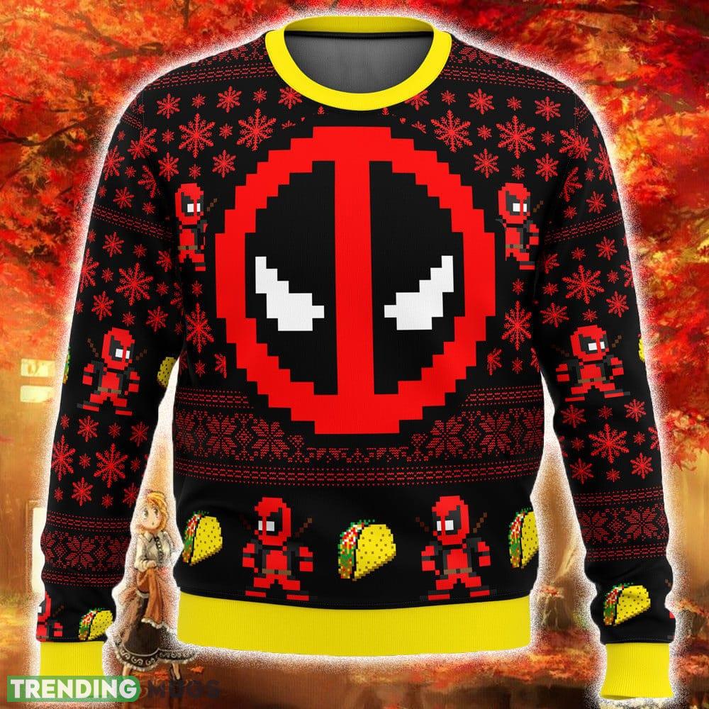 Deadpool Ugly Christmas Sweater Funny Gift For Men And Women Fans - Deadpool Ugly Christmas Sweater Funny Gift For Men And Women Fans Deadpool Ugly Christmas Sweater Funny Gift For Men And Women Fans - Deadpool Ugly Christmas Sweater Funny Gift For Men And Women Fans