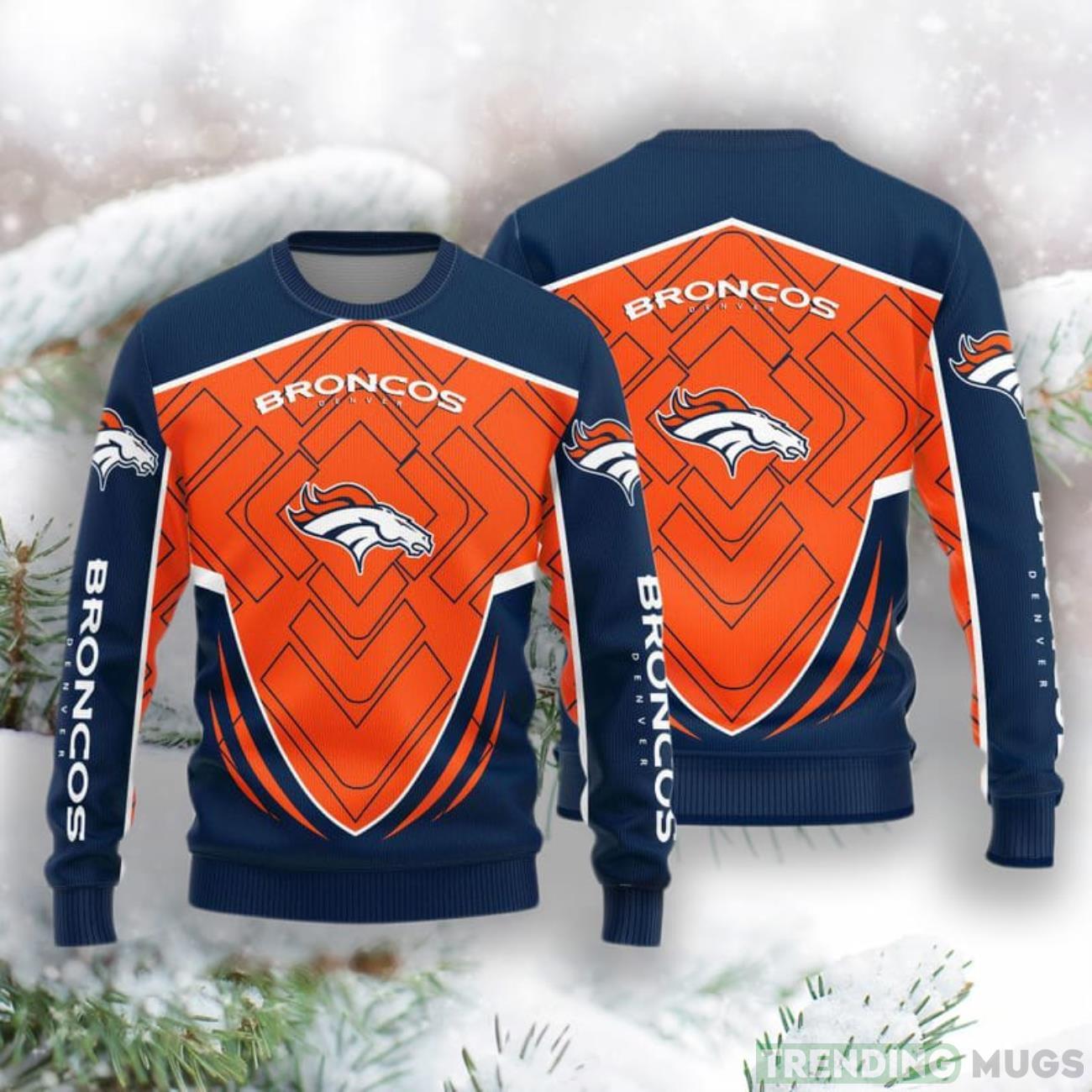 Denver Broncos New Style Knitted Sweater Product Photo 1 Denver Broncos New Style Knitted Sweater Product Photo 1
