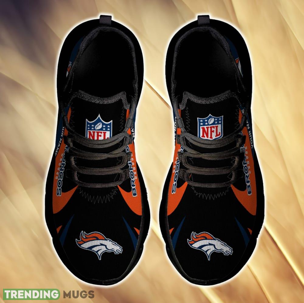 Denver Broncos Runners For Fans Custom Name Max Soul Sneakers New Gift Men And Women Clunky Shoes Max Soul Denver Broncos Runners For Fans Custom Name Max Soul Sneakers New Gift Men And Women Clunky Shoes Max Soul