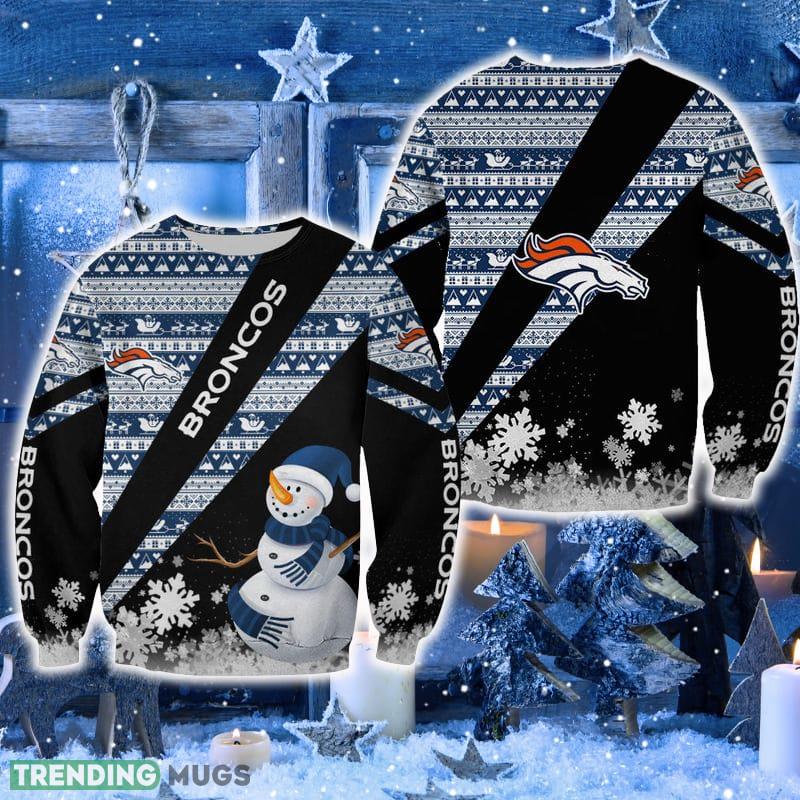Denver Broncos Xmas Snowman Cosy Sweater New For Men And Women Gift Holidays - Denver Broncos Xmas Snowman Cosy Sweater New For Men And Women Gift Holidays Denver Broncos Xmas Snowman Cosy Sweater New For Men And Women Gift Holidays - Denver Broncos Xmas Snowman Cosy Sweater New For Men And Women Gift Holidays