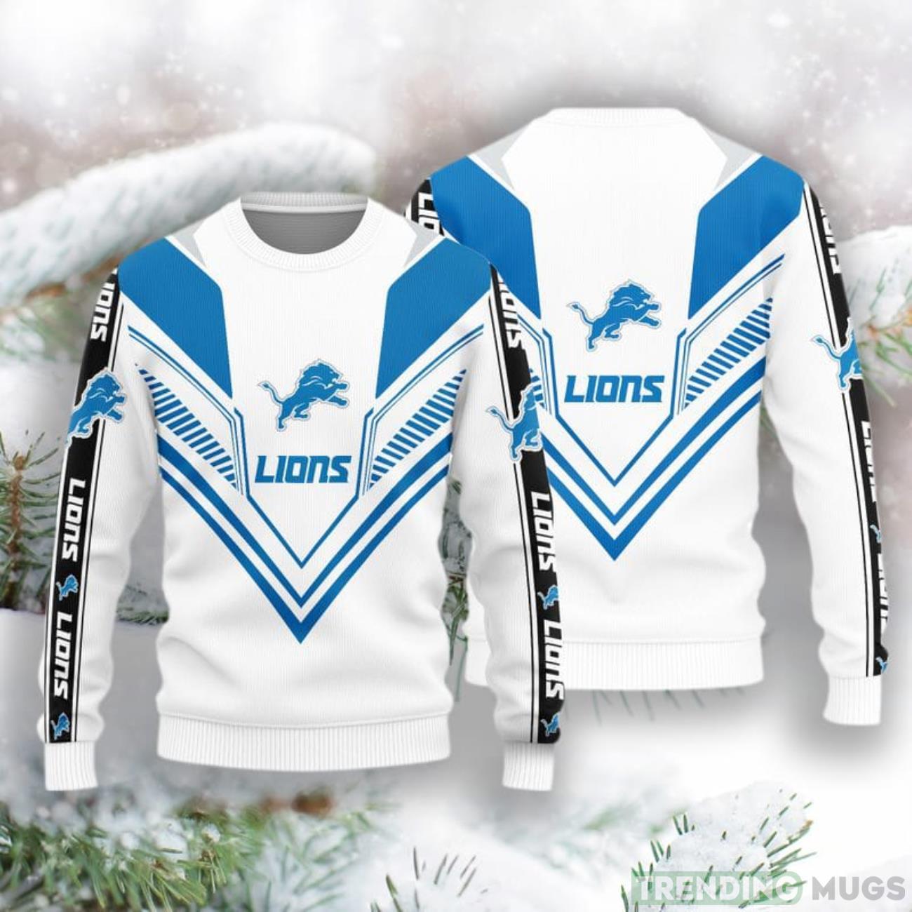 Detroit Lions Basic New Style Knitted Sweater Product Photo 1 Detroit Lions Basic New Style Knitted Sweater Product Photo 1