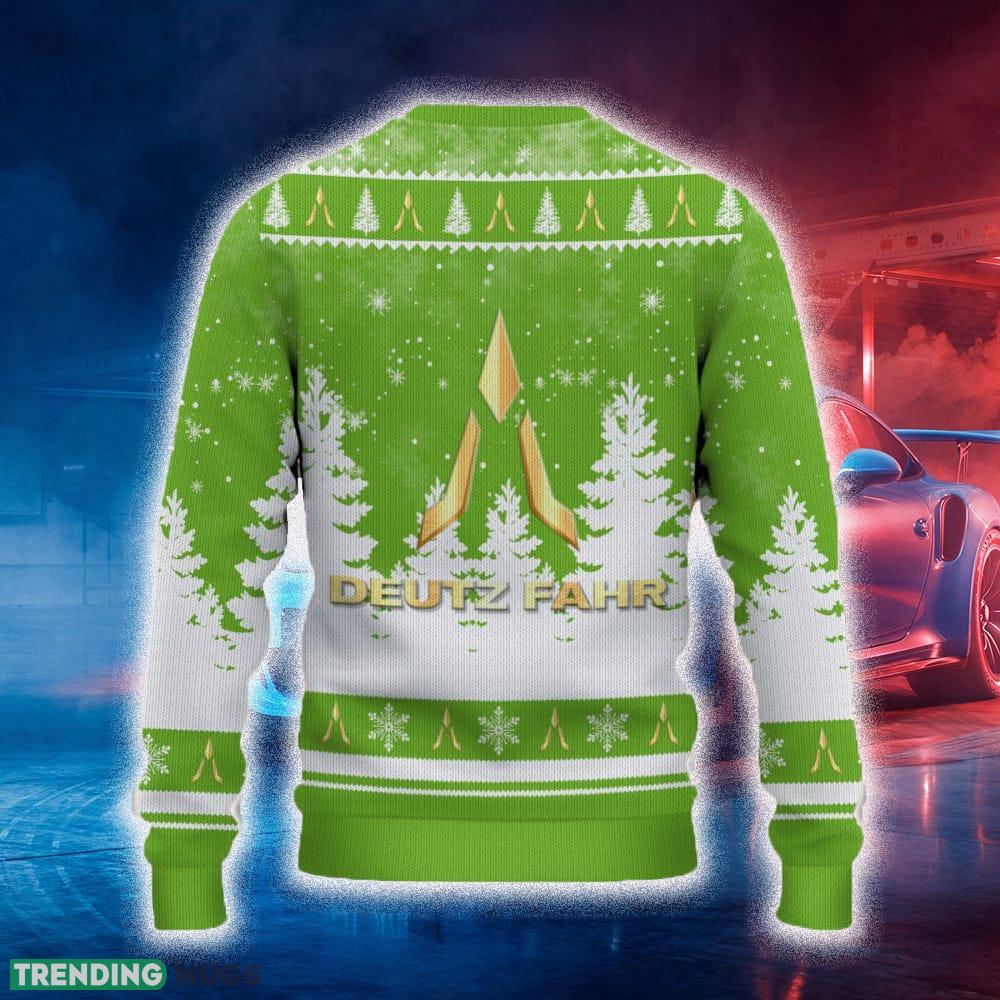Deutz Fahr Ugly Christmas Sweater Tree Santa Hat Car For Fans Gift Familys Holidays 3D Sweater Deutz Fahr Ugly Christmas Sweater Tree Santa Hat Car For Fans Gift Familys Holidays 3D Sweater