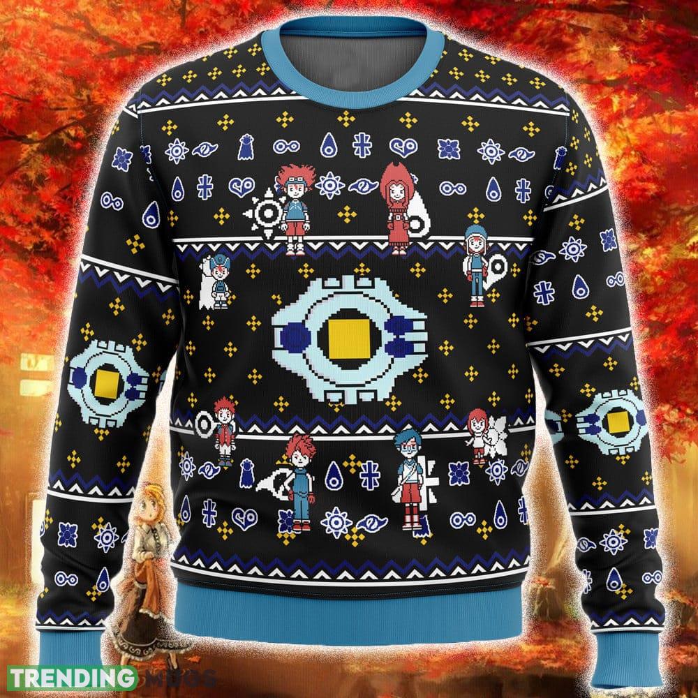 Digimon characters Ugly Christmas Sweater Funny Gift For Men And Women Fans - Digimon characters Ugly Christmas Sweater Funny Gift For Men And Women Fans Digimon characters Ugly Christmas Sweater Funny Gift For Men And Women Fans - Digimon characters Ugly Christmas Sweater Funny Gift For Men And Women Fans