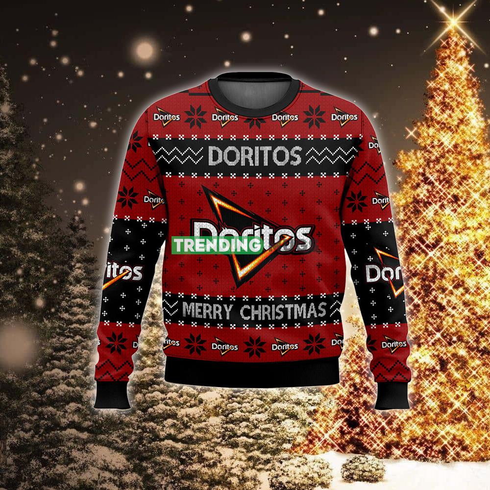 Doritos Snack Brand New Style 2023 Ugly 3D Sweater Celebrate For Xmas 3D Sweater Doritos Snack Brand New Style 2023 Ugly 3D Sweater Celebrate For Xmas 3D Sweater
