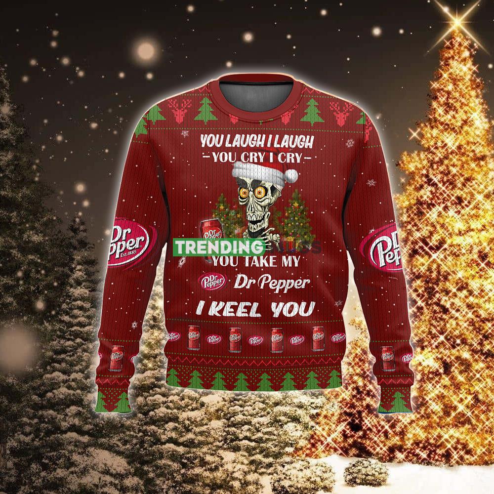 Dr Pepper Funny New Style 2023 Ugly Sweater Snow For Christmas 3D Sweater Dr Pepper Funny New Style 2023 Ugly Sweater Snow For Christmas 3D Sweater