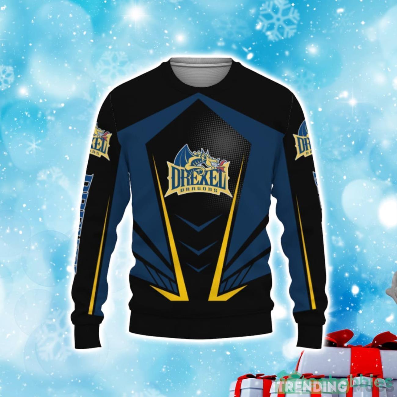 Drexel Dragons Sports American Football Shirt Christmas Sweater Product Photo 1 Drexel Dragons Sports American Football Shirt Christmas Sweater Product Photo 1