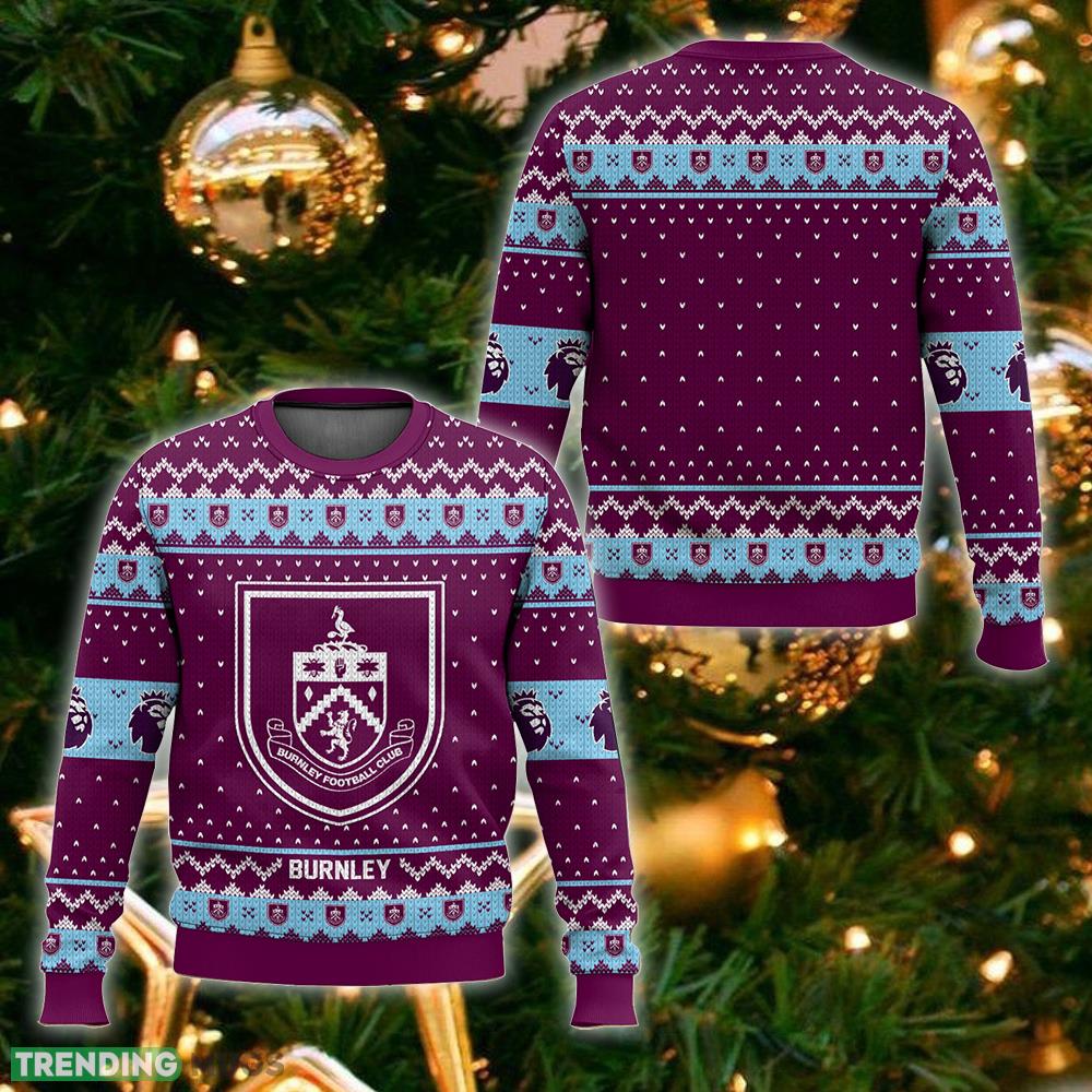 EPL Burnley Christmas Sweater New Fashion Gift For Men And Women Fans - EPL Burnley Christmas Sweater_ 1 EPL Burnley Christmas Sweater New Fashion Gift For Men And Women Fans - EPL Burnley Christmas Sweater_ 1