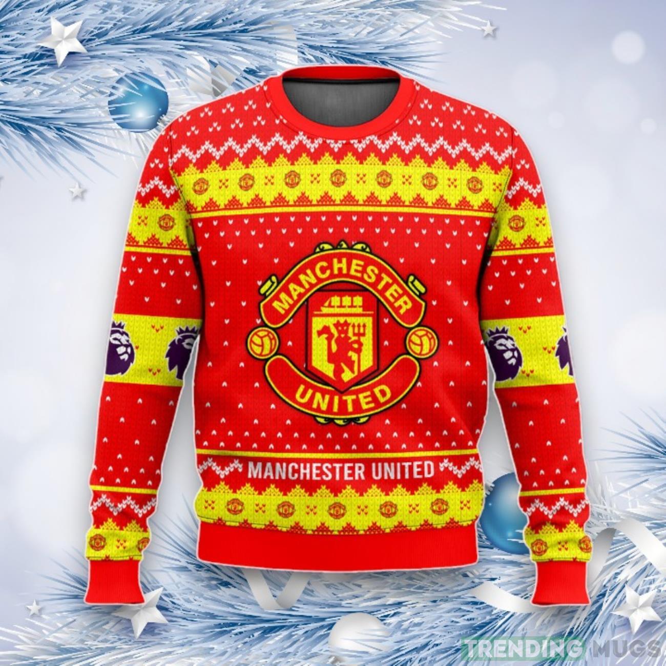 EPL Manchester United Christmas Sweater Product Photo 1