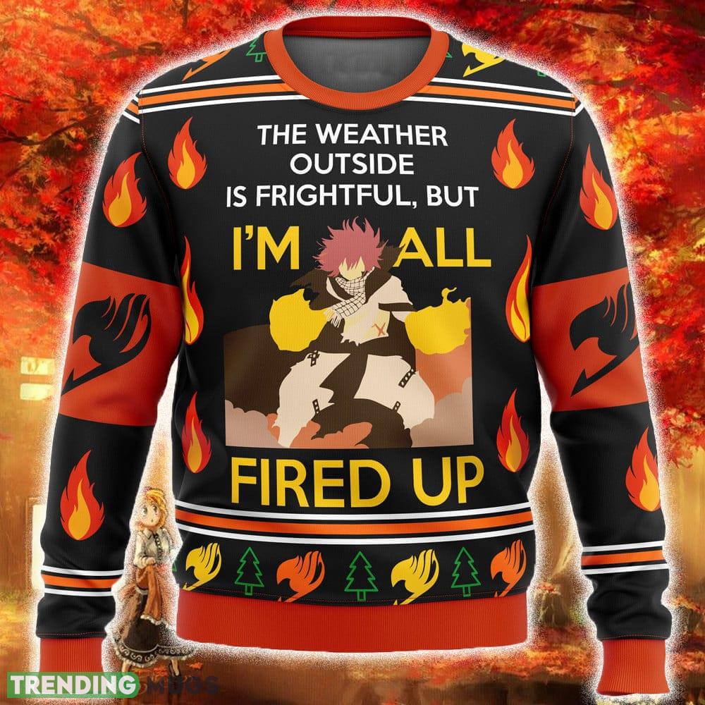 Fairy Tail Natsu fired up Ugly Christmas Sweater Funny Gift For Men And Women Fans - Fairy Tail Natsu fired up Ugly Christmas Sweater Funny Gift For Men And Women Fans Fairy Tail Natsu fired up Ugly Christmas Sweater Funny Gift For Men And Women Fans - Fairy Tail Natsu fired up Ugly Christmas Sweater Funny Gift For Men And Women Fans