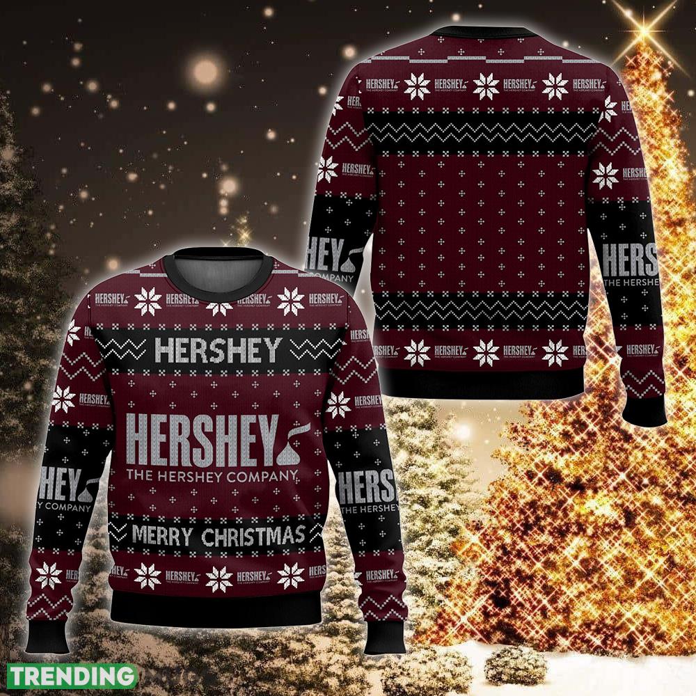 Favorite Food Brands The Hershey Company Accessory Ugly Christmas 3D Sweater Gift For Holidays - Favorite Food Brands The Hershey Company Ugly Christmas Sweater For Men And Women Photo 1 Favorite Food Brands The Hershey Company Accessory Ugly Christmas 3D Sweater Gift For Holidays - Favorite Food Brands The Hershey Company Ugly Christmas Sweater For Men And Women Photo 1