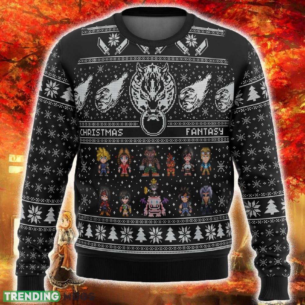 Final Fantasy 7 VII FF7 Ugly Christmas Sweater Funny Gift For Men And Women Fans - Final Fantasy 7 VII FF7 Ugly Christmas Sweater Funny Gift For Men And Women Fans Final Fantasy 7 VII FF7 Ugly Christmas Sweater Funny Gift For Men And Women Fans - Final Fantasy 7 VII FF7 Ugly Christmas Sweater Funny Gift For Men And Women Fans
