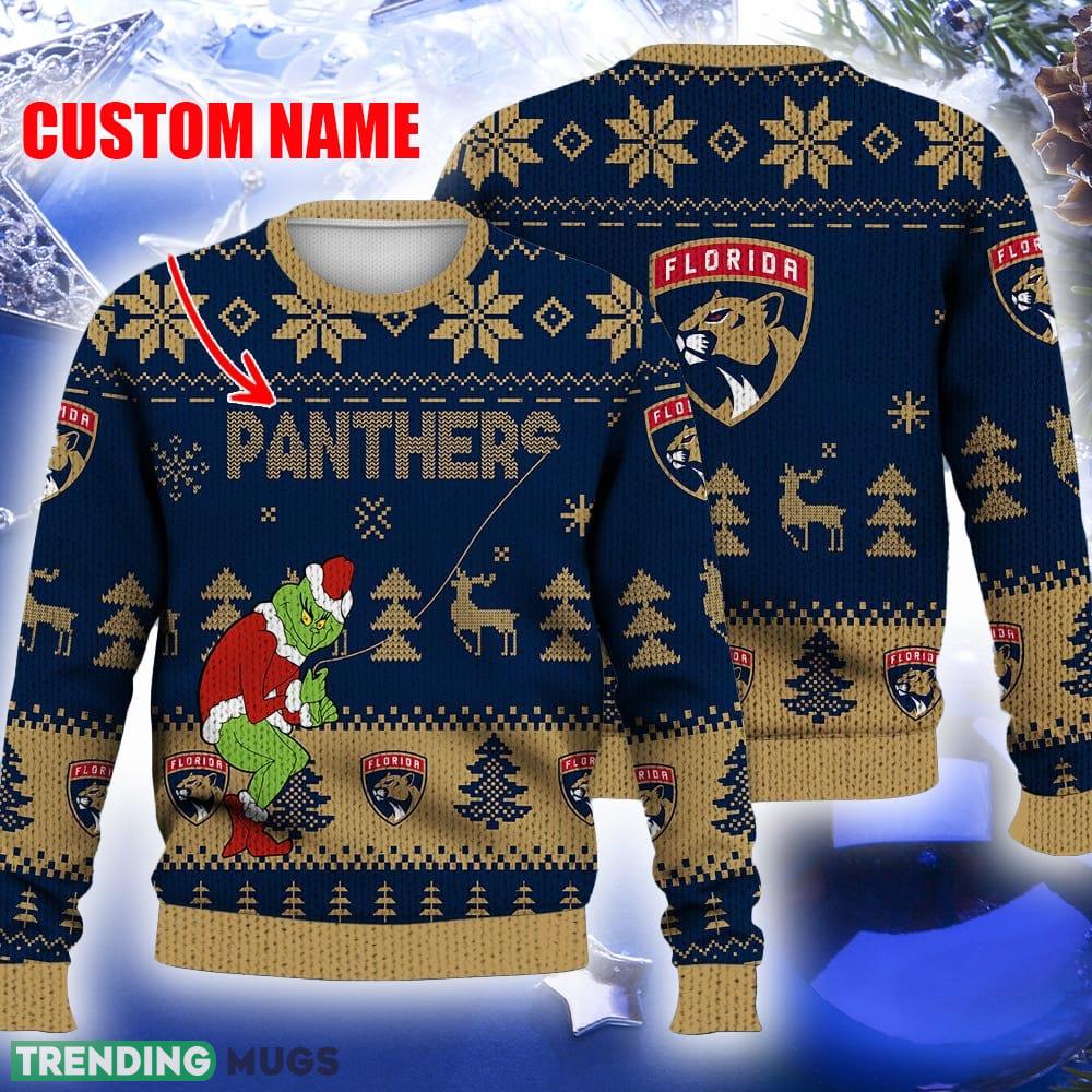 Florida Panthers Ugly Christmas Sweater Grinch Custom Ice Hockey NHL Gift For Christmas Holidays Custom Name - Florida Panthers Ugly Christmas Sweater Grinch Custom Ice Hockey NHL Gift For Christmas Holidays Custom Name Florida Panthers Ugly Christmas Sweater Grinch Custom Ice Hockey NHL Gift For Christmas Holidays Custom Name - Florida Panthers Ugly Christmas Sweater Grinch Custom Ice Hockey NHL Gift For Christmas Holidays Custom Name