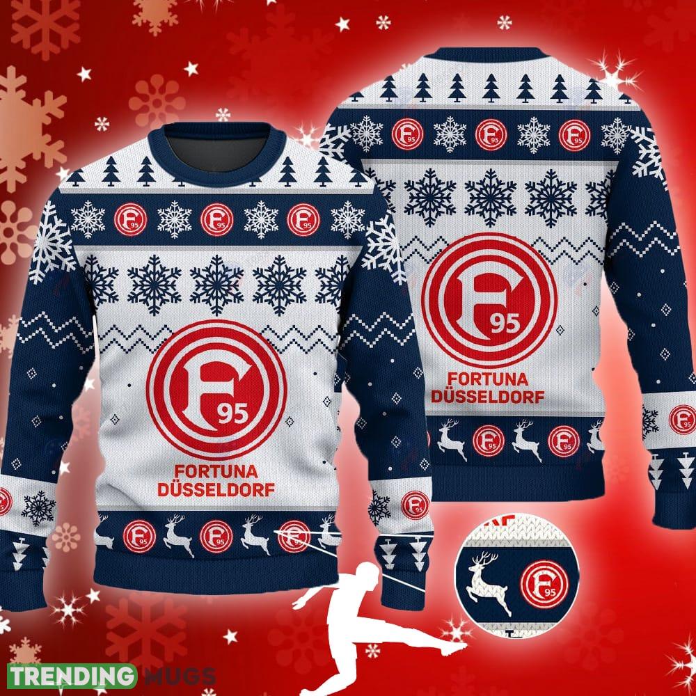 Fortuna Dusseldorf Big Logo Ugly Christmas Tree Navy Sweater For Men And Women - Fortuna Dusseldorf Big Logo Ugly Snowflakes Reindeer Navy Sweater For Men And Women Fortuna Dusseldorf Big Logo Ugly Christmas Tree Navy Sweater For Men And Women - Fortuna Dusseldorf Big Logo Ugly Snowflakes Reindeer Navy Sweater For Men And Women