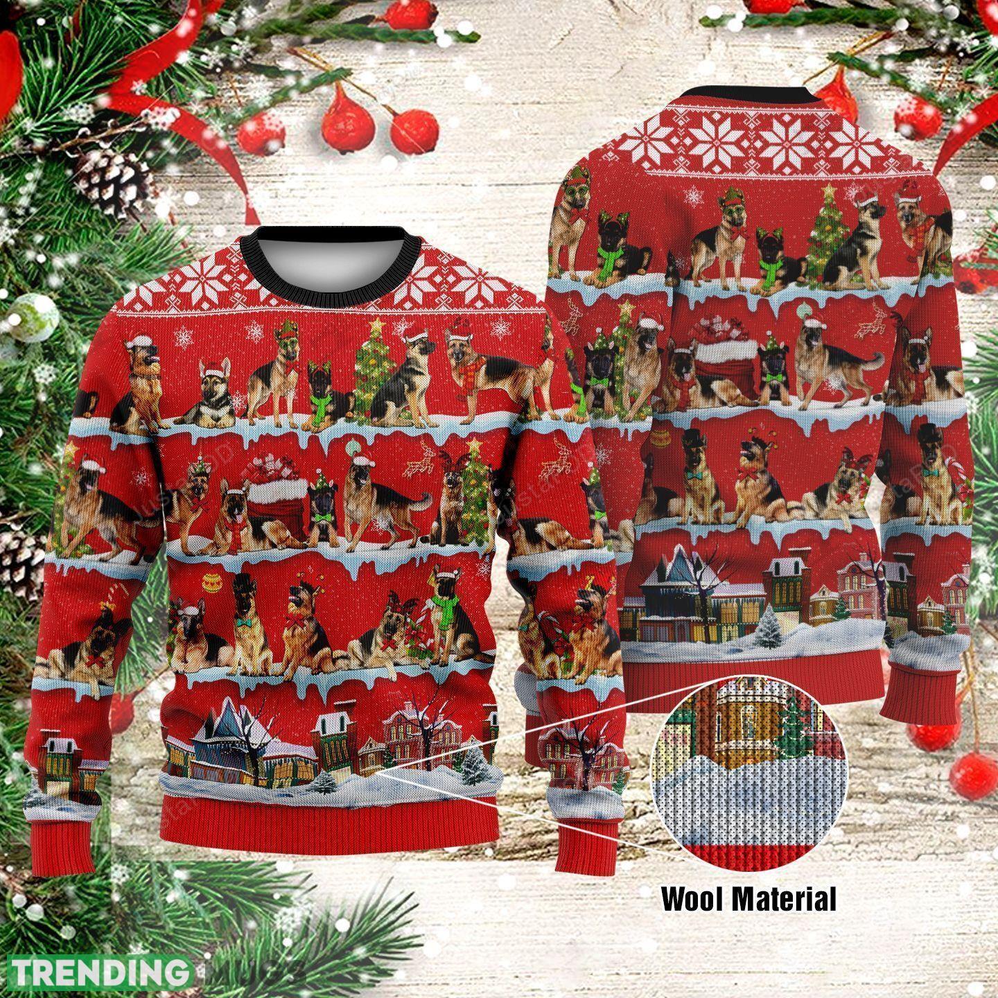 German Shepherd Christmas Ugly Christmas Sweater Perfect Holiday Gift - German Shepherd Christmas Ugly Christmas Sweater Perfect Holiday Gift_2 German Shepherd Christmas Ugly Christmas Sweater Perfect Holiday Gift - German Shepherd Christmas Ugly Christmas Sweater Perfect Holiday Gift_2