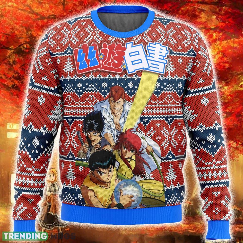 Ghost Fighter Yu Yu Hakusho Alt Ugly Christmas Sweater Funny Gift For Men And Women Fans - Ghost Fighter Yu Yu Hakusho Alt Ugly Christmas Sweater Funny Gift For Men And Women Fans Ghost Fighter Yu Yu Hakusho Alt Ugly Christmas Sweater Funny Gift For Men And Women Fans - Ghost Fighter Yu Yu Hakusho Alt Ugly Christmas Sweater Funny Gift For Men And Women Fans