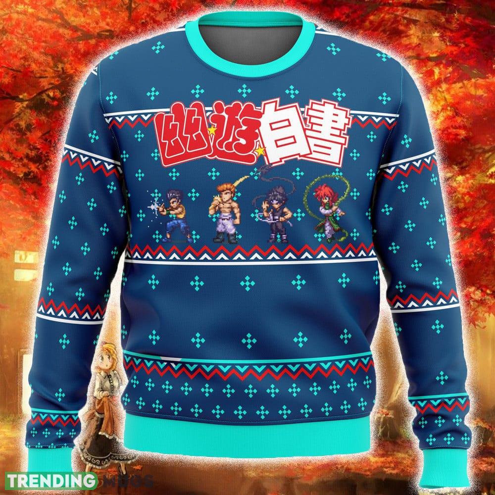 Ghost Fighter yuyu hakusho Ugly Christmas Sweater Funny Gift For Men And Women Fans - Ghost Fighter yuyu hakusho Ugly Christmas Sweater Funny Gift For Men And Women Fans Ghost Fighter yuyu hakusho Ugly Christmas Sweater Funny Gift For Men And Women Fans - Ghost Fighter yuyu hakusho Ugly Christmas Sweater Funny Gift For Men And Women Fans