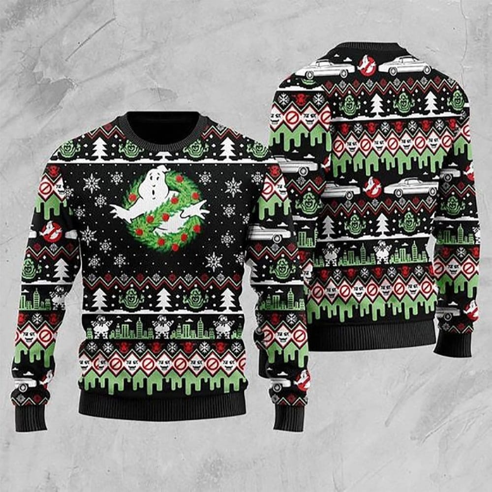 Ghostbusters Christmas Ugly Sweater Ghostbusters Characters Ugly Christmas Xmas Christmas Gifts Birthday Gifts - 211123-103244 Ghostbusters Christmas Ugly Sweater Ghostbusters Characters Ugly Christmas Xmas Christmas Gifts Birthday Gifts - 211123-103244