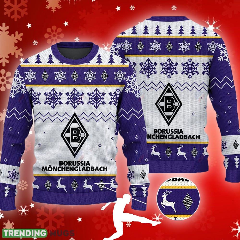 Gladbach Big Logo Ugly Christmas Tree Purple Sweater Gift Holidays - Gladbach Big Logo Ugly Snowflakes Reindeer Purple Sweater Gift Holidays Gladbach Big Logo Ugly Christmas Tree Purple Sweater Gift Holidays - Gladbach Big Logo Ugly Snowflakes Reindeer Purple Sweater Gift Holidays