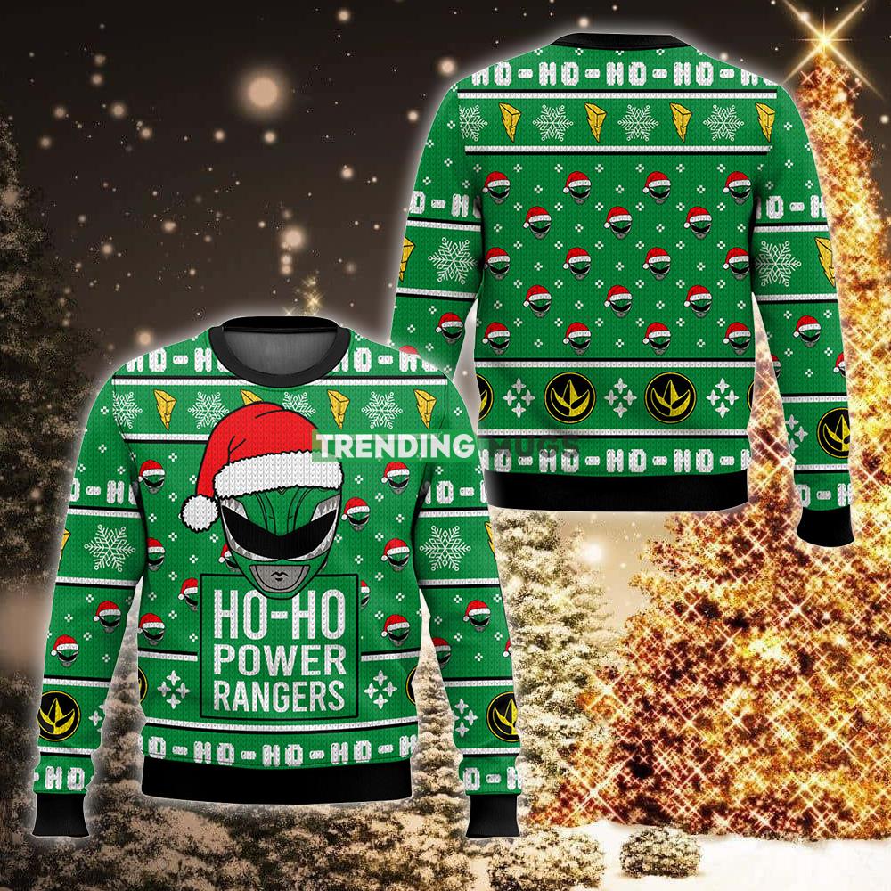 Green Ranger Ho-Ho Power Rangers New Style 2023 Ugly Sweater AOP Trend For Christmas - Green Ranger Ho-Ho Power Rangers Ugly Christmas Sweater For Men And Women Photo 1 Green Ranger Ho-Ho Power Rangers New Style 2023 Ugly Sweater AOP Trend For Christmas - Green Ranger Ho-Ho Power Rangers Ugly Christmas Sweater For Men And Women Photo 1