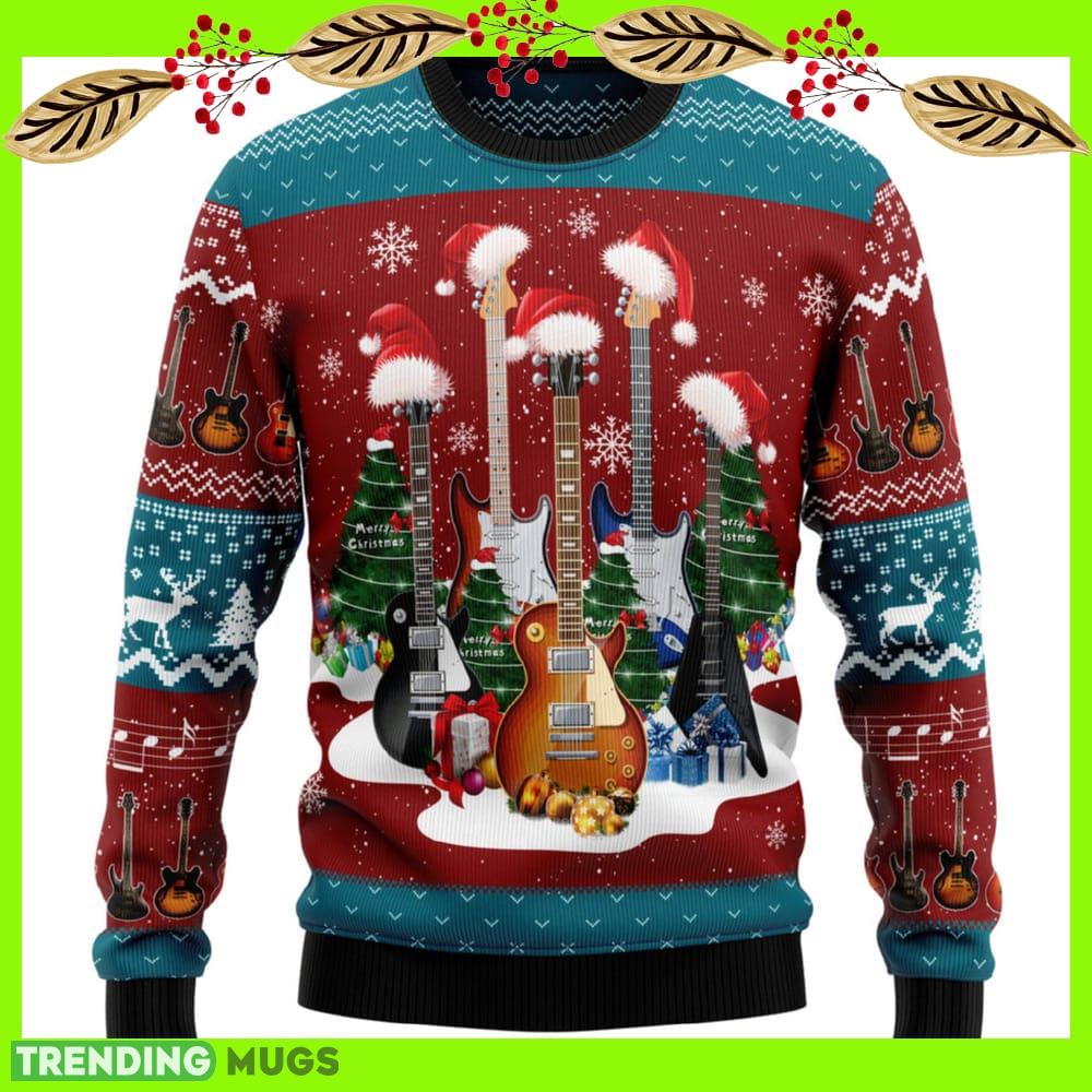 Guitar Christmas Ugly Christmas Sweater New For Men And Women Gift Holidays Christmas - Guitar Christmas Ugly Christmas Sweater For Men & Women Christmas Gift Sweater US2455_1 Guitar Christmas Ugly Christmas Sweater New For Men And Women Gift Holidays Christmas - Guitar Christmas Ugly Christmas Sweater For Men & Women Christmas Gift Sweater US2455_1