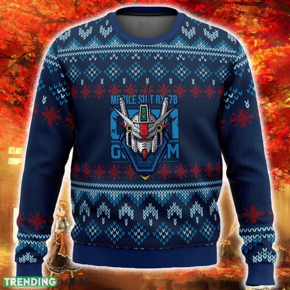 Gundam Ugly Christmas Sweater Funny Gift For Men And Women Fans - Gundam Ugly Christmas Sweater Funny Gift For Men And Women Fans Gundam Ugly Christmas Sweater Funny Gift For Men And Women Fans - Gundam Ugly Christmas Sweater Funny Gift For Men And Women Fans