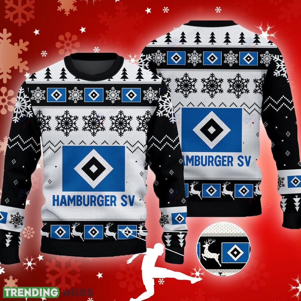 Hamburger SV Big Logo Ugly Christmas Tree Black 3D Sweater Gift For Christmas - Hamburger SV Big Logo Ugly Snowflakes Reindeer Black 3D Sweater Gift For Christmas Hamburger SV Big Logo Ugly Christmas Tree Black 3D Sweater Gift For Christmas - Hamburger SV Big Logo Ugly Snowflakes Reindeer Black 3D Sweater Gift For Christmas
