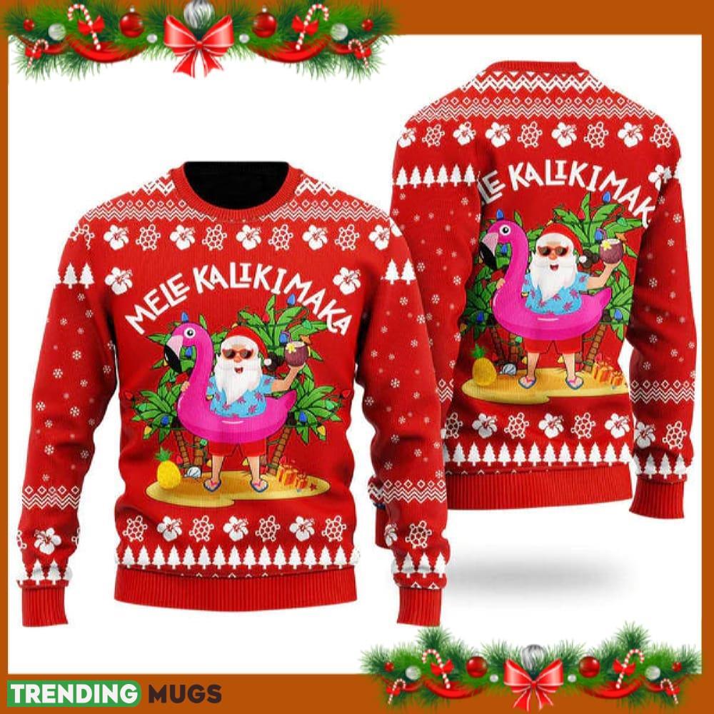 Hawaii Santa Claus Ugly Christmas Sweater Decorate New Gift For Men And Women Family Holidays - Hawaii Santa Claus Ugly Christmas Sweater Decorate New Gift For Men And Women Family Holidays Hawaii Santa Claus Ugly Christmas Sweater Decorate New Gift For Men And Women Family Holidays - Hawaii Santa Claus Ugly Christmas Sweater Decorate New Gift For Men And Women Family Holidays