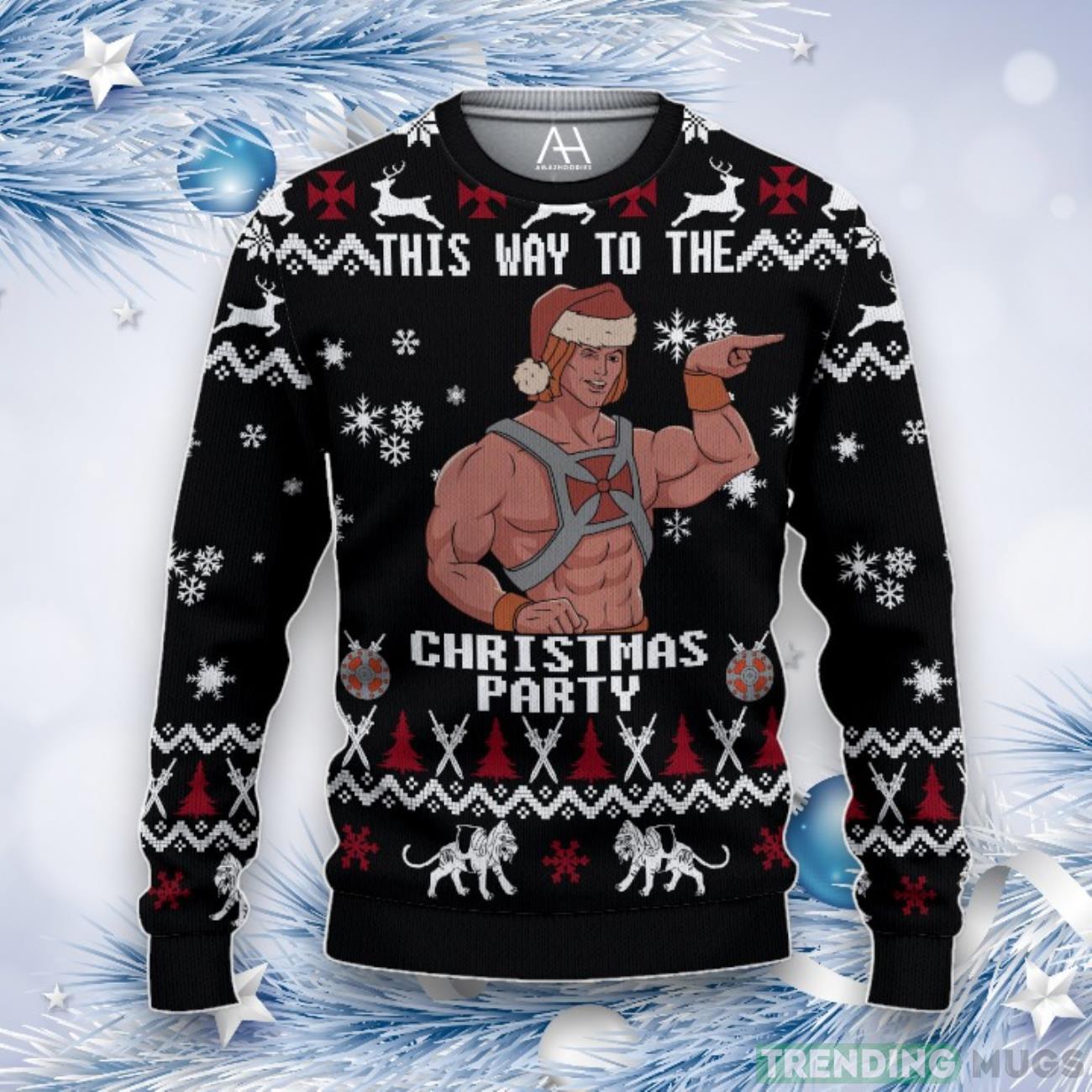 He Man Ugly Christmas Sweater For Men Women 3D All Over Printed Product Photo 1 He Man Ugly Christmas Sweater For Men Women 3D All Over Printed Product Photo 1