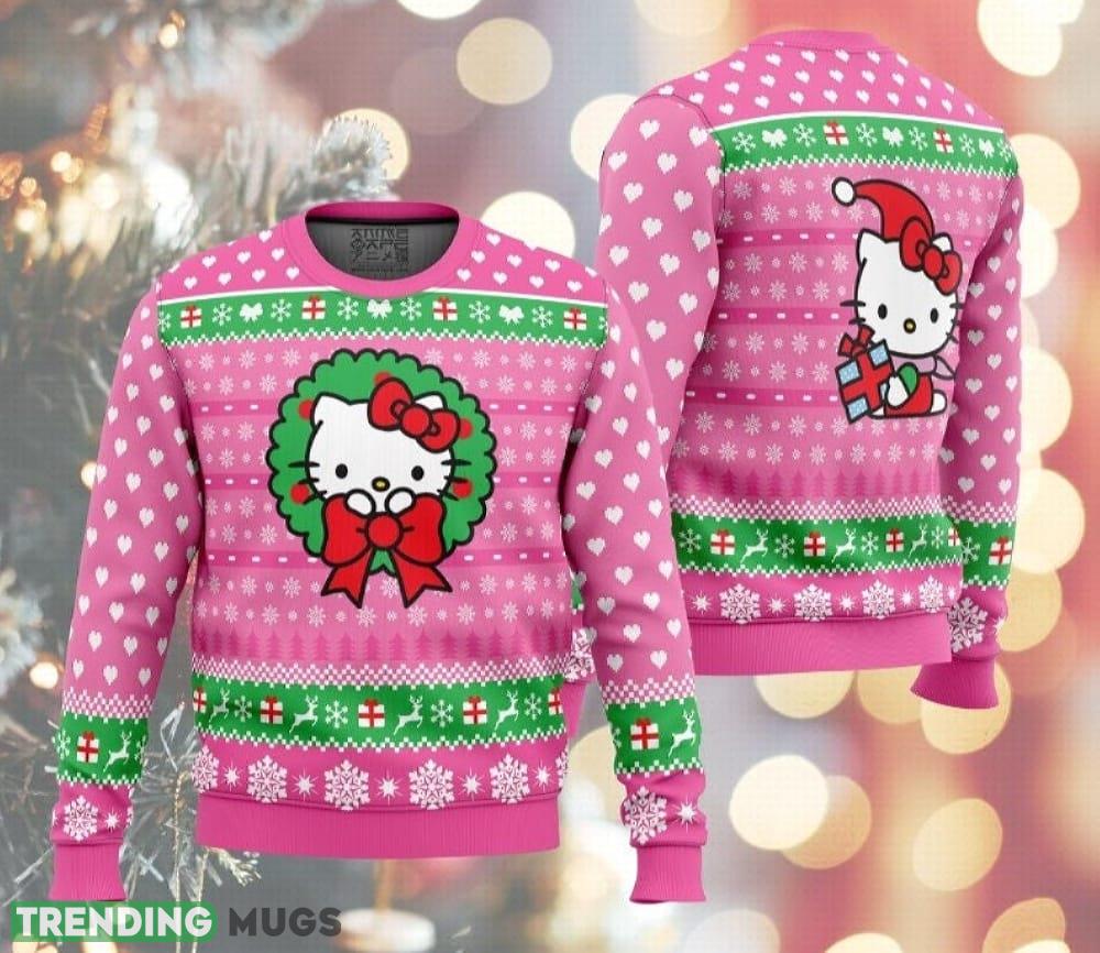 Hello Kitty Cute Christmas Crewneck Ugly Christmas Pattern Christmas Gift for Family - Hello Kitty Cute Christmas Crewneck Ugly Christmas Pattern Christmas Gift for Family Hello Kitty Cute Christmas Crewneck Ugly Christmas Pattern Christmas Gift for Family - Hello Kitty Cute Christmas Crewneck Ugly Christmas Pattern Christmas Gift for Family