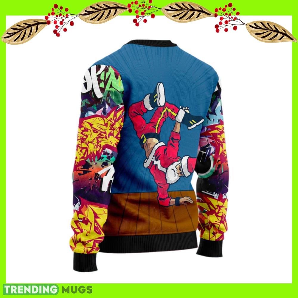 Hip Hop Santa Ugly Christmas Sweater New For Men And Women Gift Holidays Christmas 3D Sweater Hip Hop Santa Ugly Christmas Sweater New For Men And Women Gift Holidays Christmas 3D Sweater