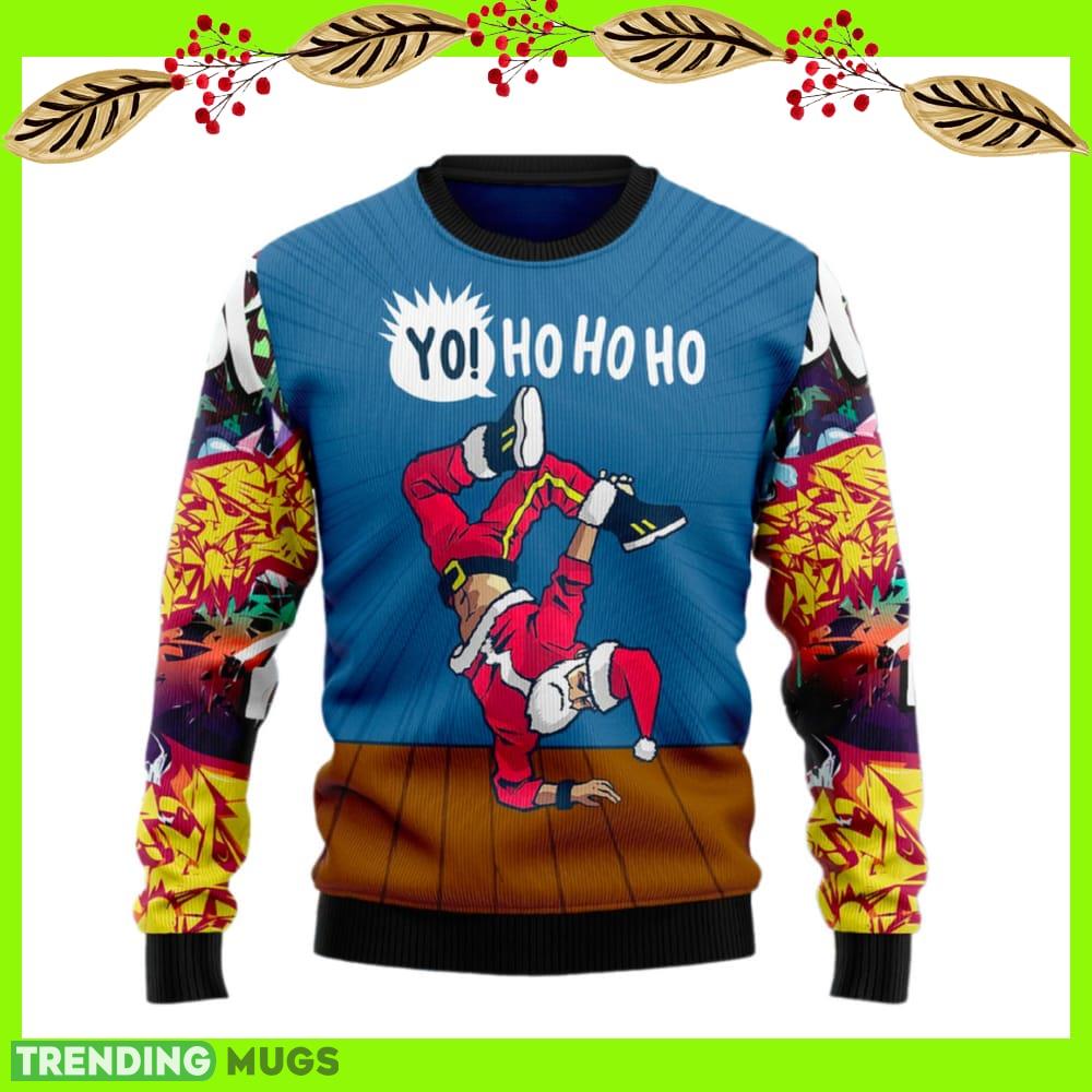Hip-Hop Santa Ugly Christmas Sweater New For Men And Women Gift Holidays Christmas - Hip-Hop Santa Ugly Christmas Sweater For Men & Women Christmas Gift Sweater US2573_1 Hip-Hop Santa Ugly Christmas Sweater New For Men And Women Gift Holidays Christmas - Hip-Hop Santa Ugly Christmas Sweater For Men & Women Christmas Gift Sweater US2573_1