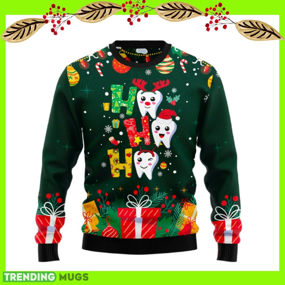 Hohoho Teeth Ugly Christmas Sweater New For Men And Women Gift Holidays Christmas - Hohoho Teeth Ugly Christmas Sweater For Men & Women Christmas Gift Sweater US2497_1 Hohoho Teeth Ugly Christmas Sweater New For Men And Women Gift Holidays Christmas - Hohoho Teeth Ugly Christmas Sweater For Men & Women Christmas Gift Sweater US2497_1