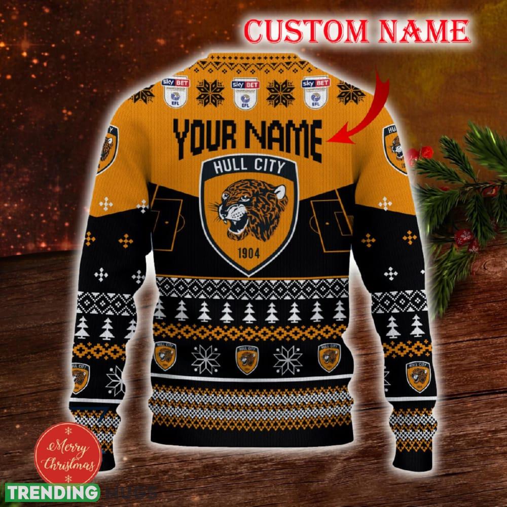 Hull City Custom Name 3D Sweater Funny Gift For Men And Women Fans Christmas 3D Sweater Hull City Custom Name 3D Sweater Funny Gift For Men And Women Fans Christmas 3D Sweater