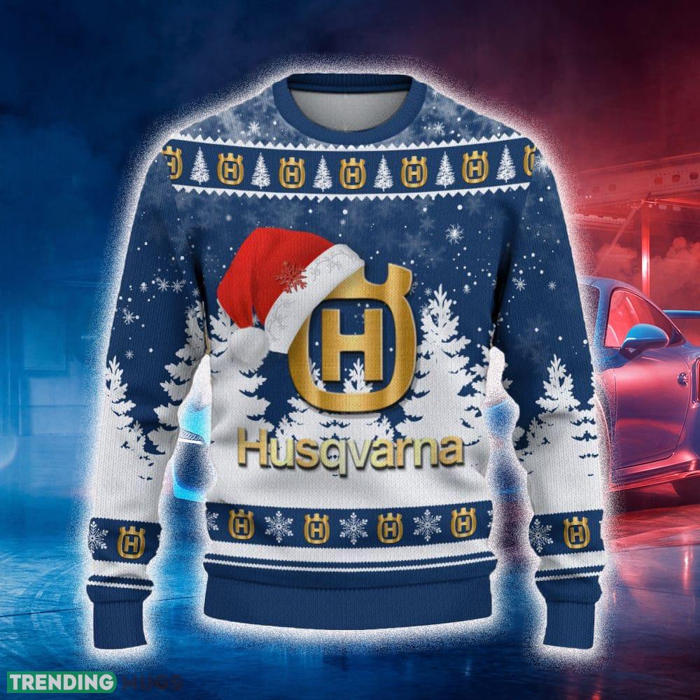 Husqvarna Ugly Christmas Sweater Tree Santa Hat Car For Fans Gift Familys Holidays - Husqvarna Ugly Christmas Sweater_2 Husqvarna Ugly Christmas Sweater Tree Santa Hat Car For Fans Gift Familys Holidays - Husqvarna Ugly Christmas Sweater_2