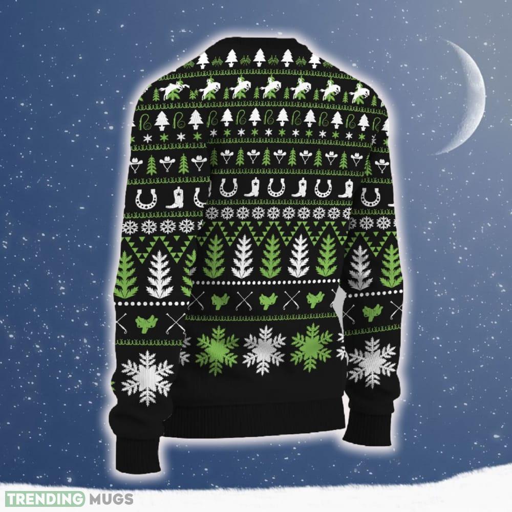 Hyaaaa Calf Roping Sweater Snowy Gift Fans For Men And Women Holidays Christmas 3D Sweater Hyaaaa Calf Roping Sweater Snowy Gift Fans For Men And Women Holidays Christmas 3D Sweater