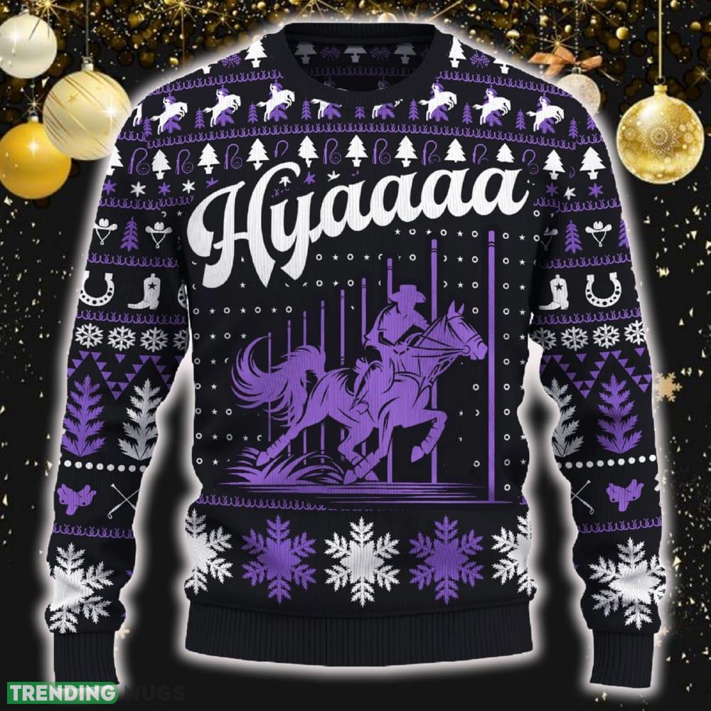 Hyaaaa Pole Bending Funny Ugly Xmas New Gift Holidays - Hyaaaa Pole Bending Ugly Christmas Sweater_ 1 Hyaaaa Pole Bending Funny Ugly Xmas New Gift Holidays - Hyaaaa Pole Bending Ugly Christmas Sweater_ 1