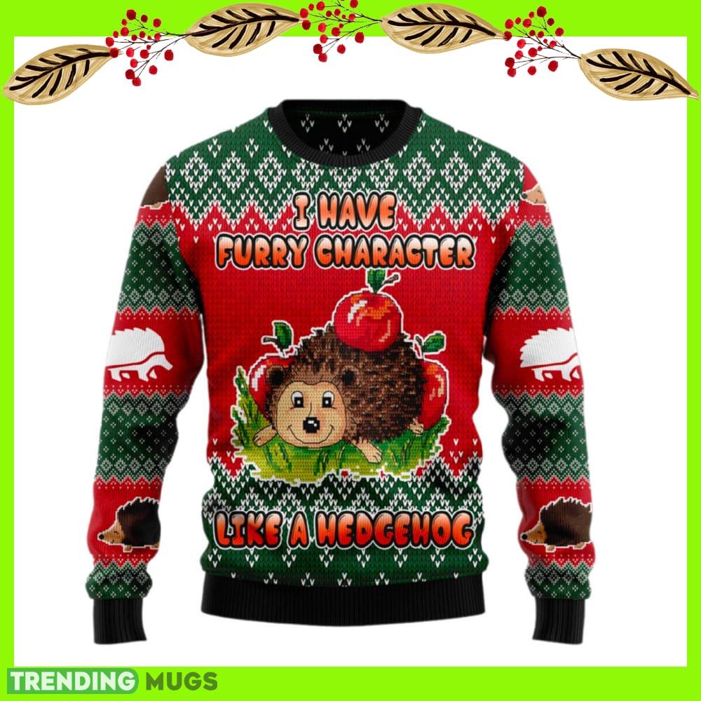 I Have A Furry Character Like A Hedgehog Ugly Christmas Sweater New For Men And Women Gift Holidays Christmas - I Have A Furry Character Like A Hedgehog Ugly Christmas Sweater For Men & Women Christmas Gift Sweater US21565_1 I Have A Furry Character Like A Hedgehog Ugly Christmas Sweater New For Men And Women Gift Holidays Christmas - I Have A Furry Character Like A Hedgehog Ugly Christmas Sweater For Men & Women Christmas Gift Sweater US21565_1