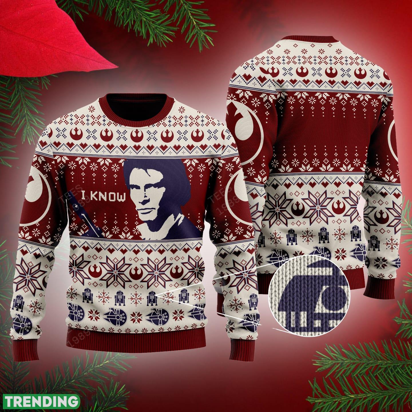 I Know Ugly Christmas Sweater For Men And Women - I Know Ugly Christmas Sweater For Men And Women