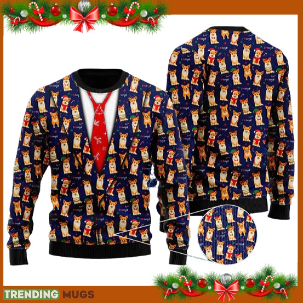I Love Corgis Christmas Ugly Christmas Sweater Funny Gift For Men And Women Family Holidays - I Love Corgis Christmas Ugly Christmas Sweater Funny Gift For Men And Women Family Holidays I Love Corgis Christmas Ugly Christmas Sweater Funny Gift For Men And Women Family Holidays - I Love Corgis Christmas Ugly Christmas Sweater Funny Gift For Men And Women Family Holidays