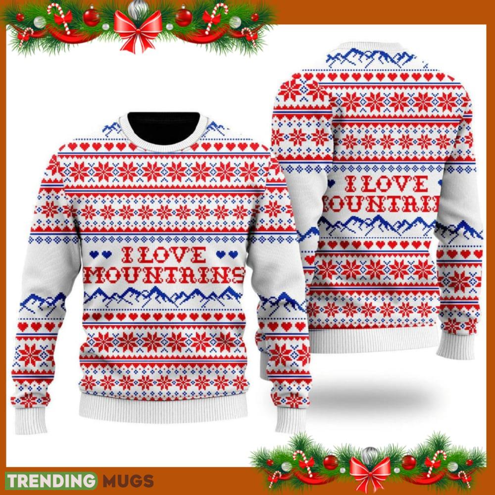 I Love Mountains Ugly Christmas Sweater Funny Gift For Men And Women Family Holidays - I Love Mountains Ugly Christmas Sweater Funny Gift For Men And Women Family Holidays I Love Mountains Ugly Christmas Sweater Funny Gift For Men And Women Family Holidays - I Love Mountains Ugly Christmas Sweater Funny Gift For Men And Women Family Holidays