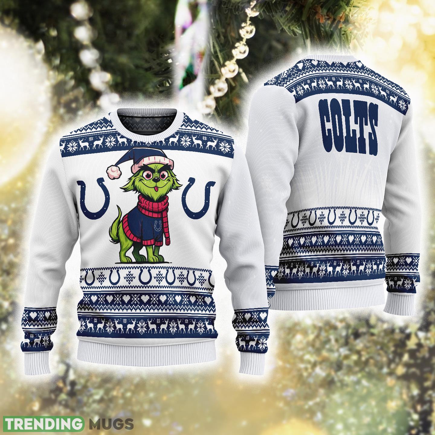 Indianapolis Colts Textile Ugly Christmas 3D Sweater For Men And Women Dog Custome Grinch - Indianapolis Colts Textile Ugly Christmas 3D Sweater For Men And Women Dog Custome Grinch Indianapolis Colts Textile Ugly Christmas 3D Sweater For Men And Women Dog Custome Grinch - Indianapolis Colts Textile Ugly Christmas 3D Sweater For Men And Women Dog Custome Grinch