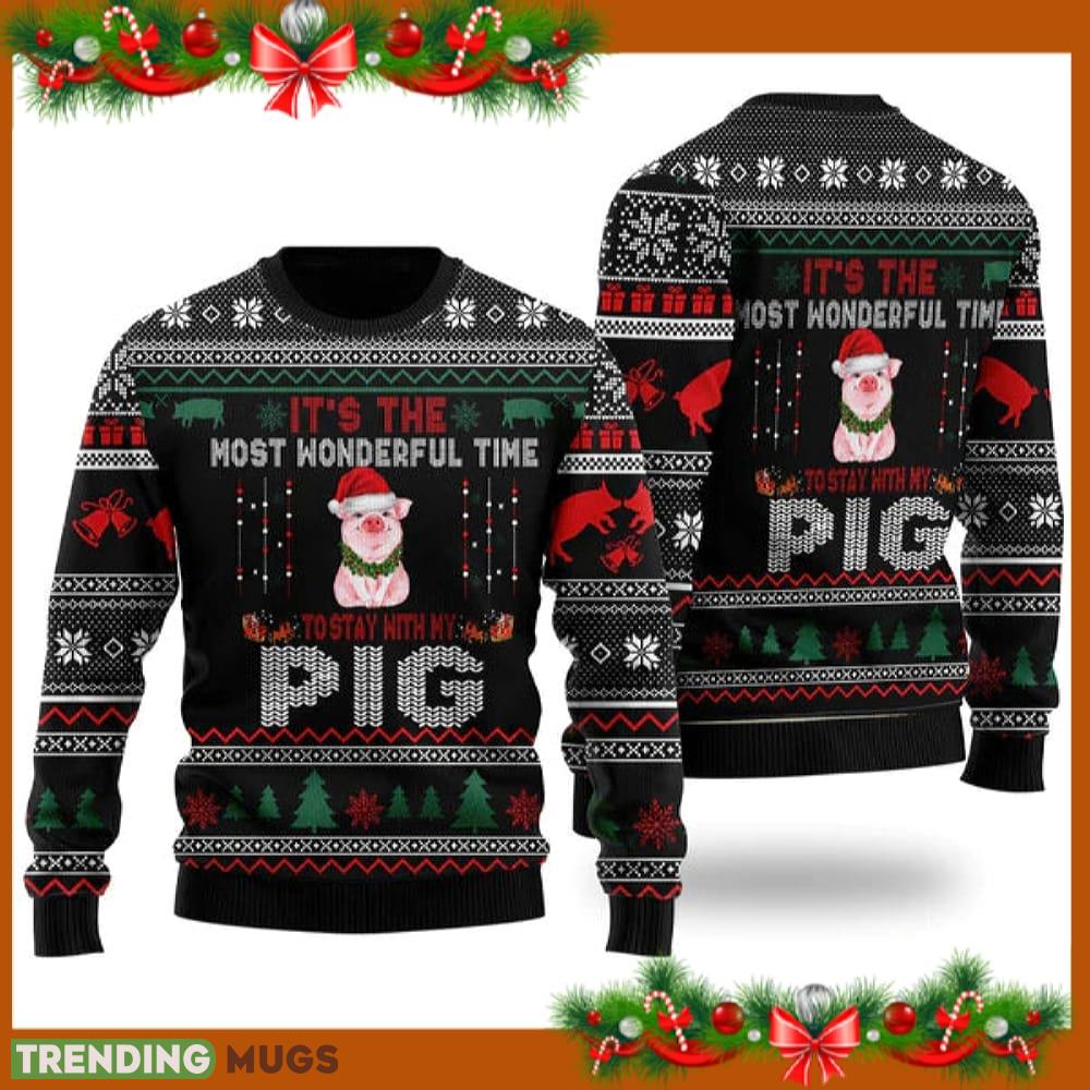 It‘s The Most Wonderful Time To Stay With My Pig Ugly Christmas Sweater Funny Gift For Men And Women Family Holidays - It‘s The Most Wonderful Time To Stay With My Pig Ugly Christmas Sweater Funny Gift For Men And Women Family Holidays It‘s The Most Wonderful Time To Stay With My Pig Ugly Christmas Sweater Funny Gift For Men And Women Family Holidays - It‘s The Most Wonderful Time To Stay With My Pig Ugly Christmas Sweater Funny Gift For Men And Women Family Holidays