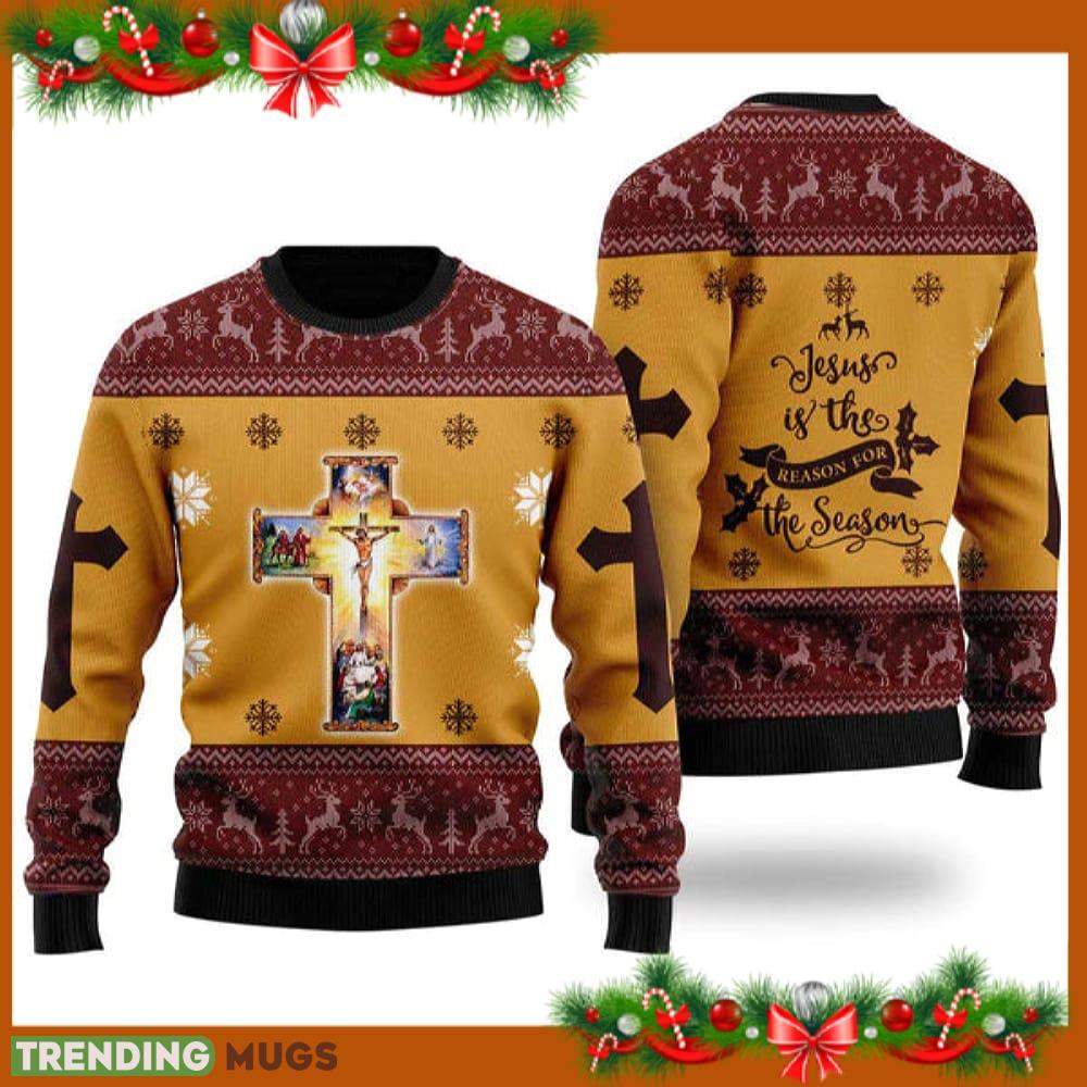 Jesus Christmas Ugly Christmas Sweater Funny Gift For Men And Women Family Holidays - Jesus Christmas Ugly Christmas Sweater Funny Gift For Men And Women Family Holidays