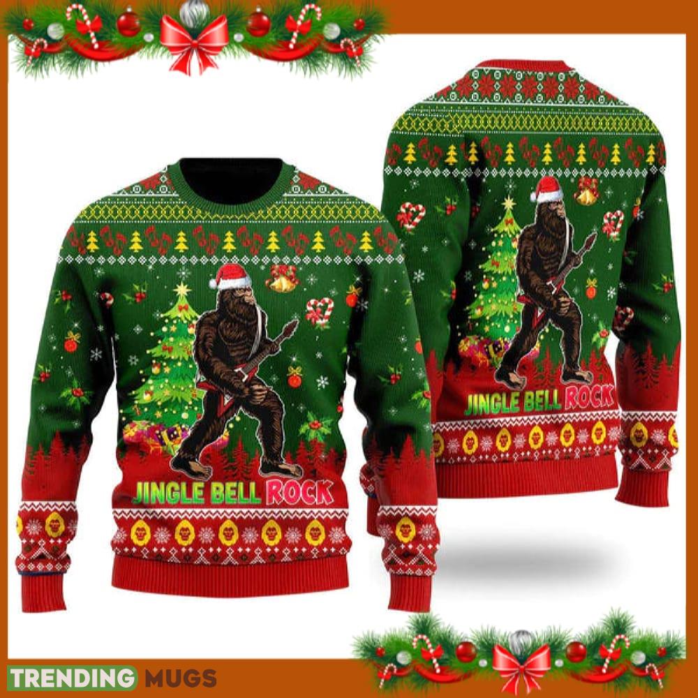 Jingle Bell Rock Bigfoot Playing Guitar Ugly Christmas Sweater Funny Gift For Men And Women Family Holidays - Jingle Bell Rock Bigfoot Playing Guitar Ugly Christmas Sweater Funny Gift For Men And Women Family Holidays Jingle Bell Rock Bigfoot Playing Guitar Ugly Christmas Sweater Funny Gift For Men And Women Family Holidays - Jingle Bell Rock Bigfoot Playing Guitar Ugly Christmas Sweater Funny Gift For Men And Women Family Holidays