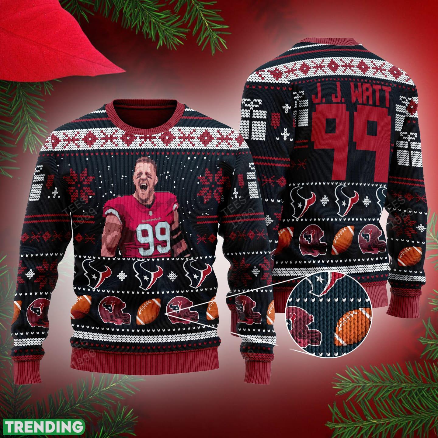 Justin James Watt houston texans NFL Ugly Christmas Sweater Gift Holidays - Justin James Watt houston texans NFL Ugly Christmas Sweater Gift Holidays Justin James Watt houston texans NFL Ugly Christmas Sweater Gift Holidays - Justin James Watt houston texans NFL Ugly Christmas Sweater Gift Holidays