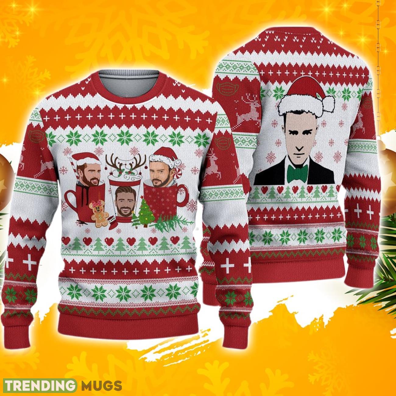 Justin Timberlake Christmas Ugly Sweater Product Photo 1 Justin Timberlake Christmas Ugly Sweater Product Photo 1
