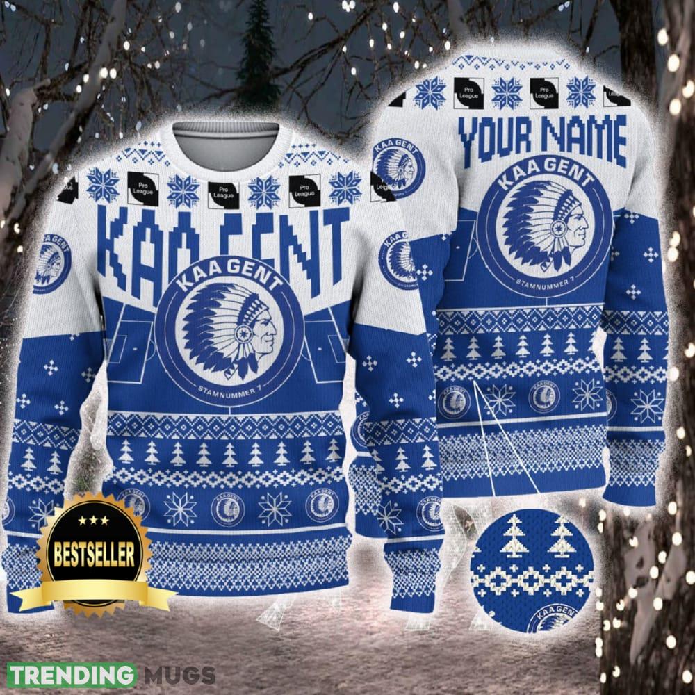 KAA Gent Ugly Christmas Sweater Logo Custom Name Gift Fans - KAA Gent Ugly Christmas Sweater Logo Custom Name Gift Fans KAA Gent Ugly Christmas Sweater Logo Custom Name Gift Fans - KAA Gent Ugly Christmas Sweater Logo Custom Name Gift Fans